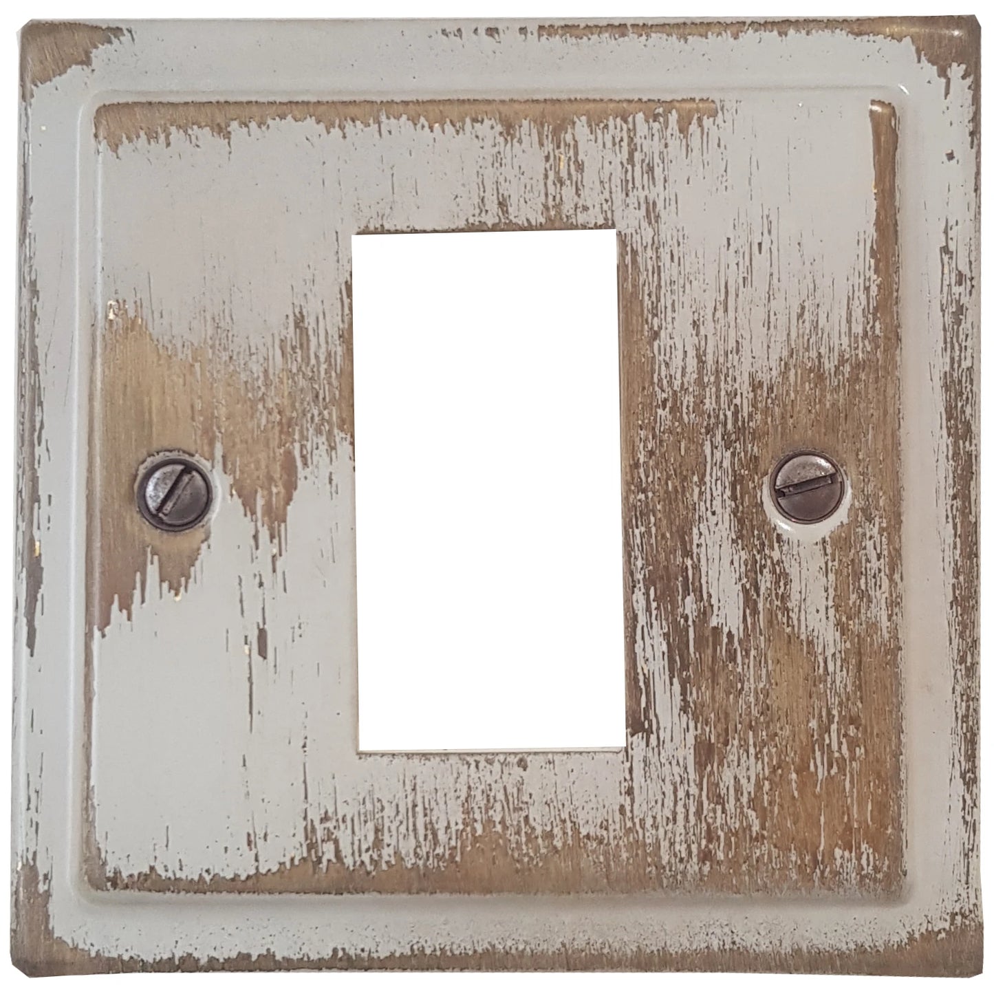Victorian Dover Bronze 1 Gang Mod Plate & Frame