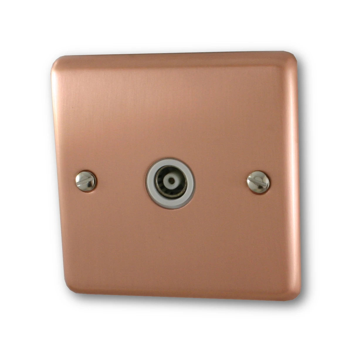 Contour Rose Gold 1 Gang Coax Point