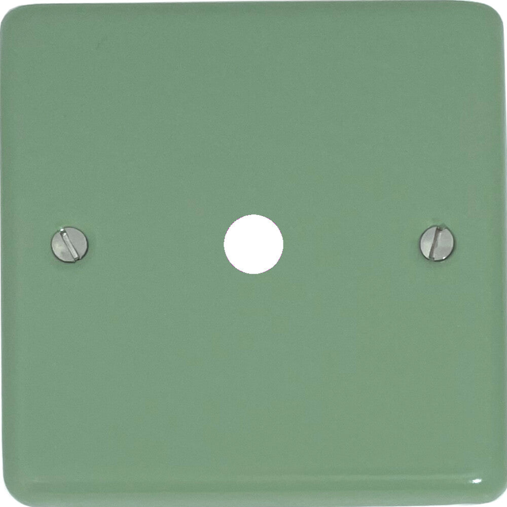 Classic Sage Green 1 Gang Grid Toggle Plate (Plate Only)