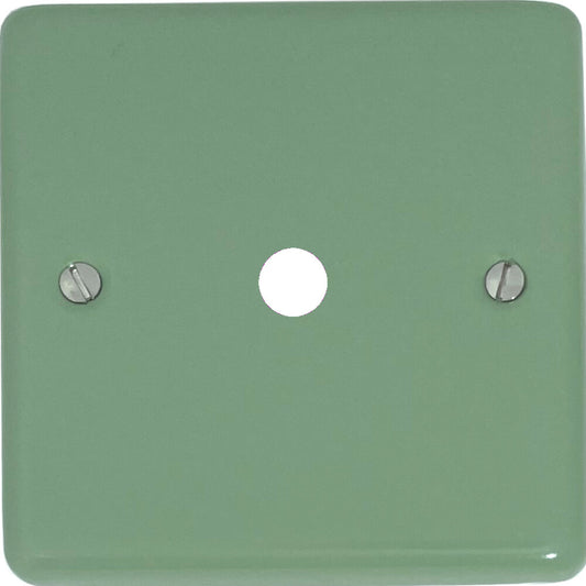 Classic Sage Green 1 Gang Grid Toggle Plate (Plate Only)