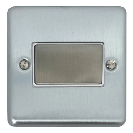 Contour Satin Chrome Fan Isolator
