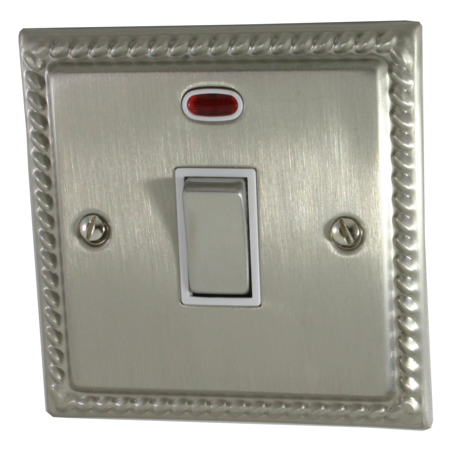 Georgian Satin Nickel 20A DP Switch