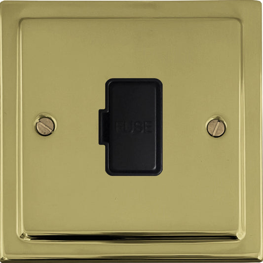 Victorian Polished Brass Unswitched Spur