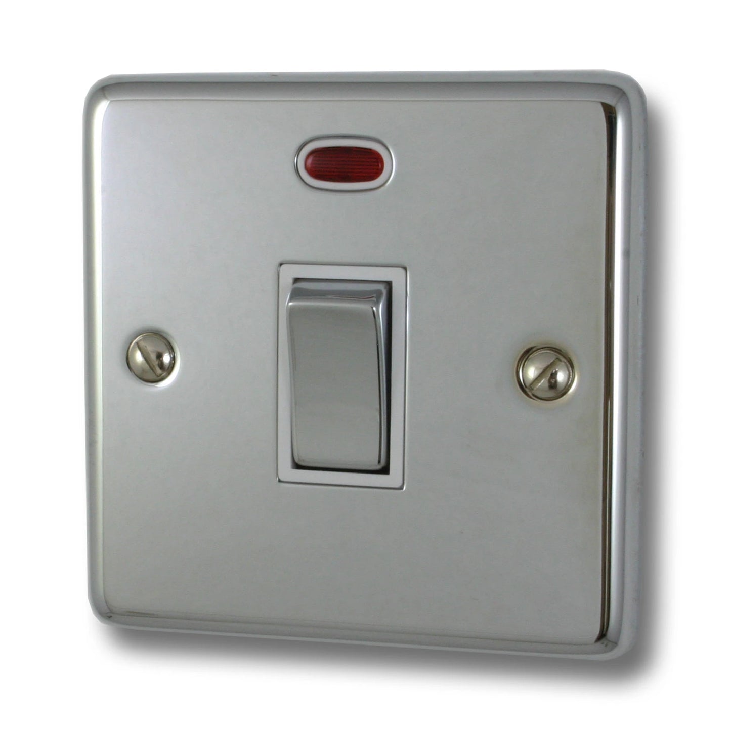 Contour Polished Chrome 20 Amp Dp Switch & Neon