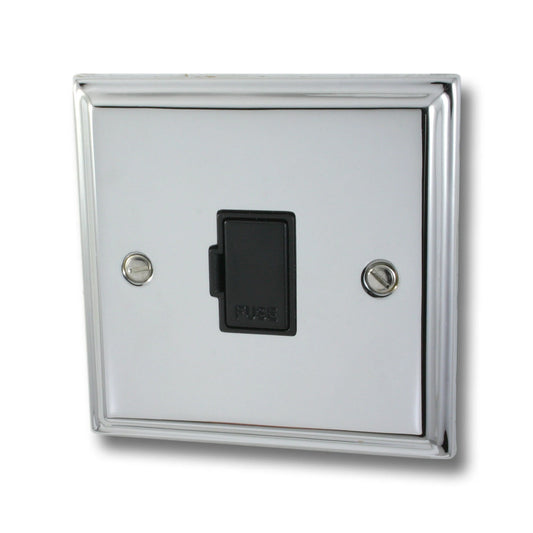 Deco Polished Chrome Unswitched Spur