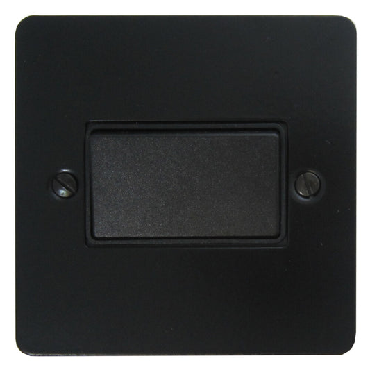 Flat Black Fan Isolator