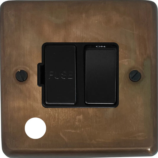 Contour Tarnished Copper Swt Fused Spur + Outlet