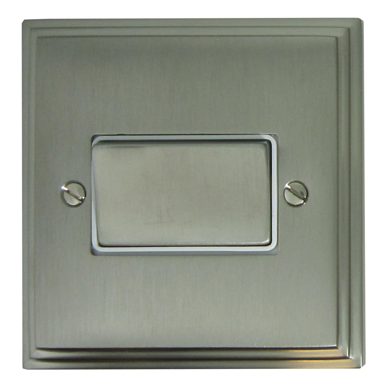 Victorian Satin Nickel Fan Isolator