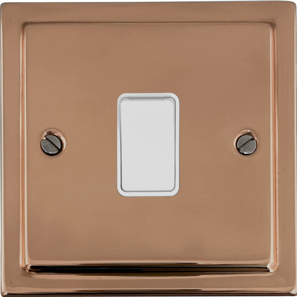 Victorian Polished Copper Intermediate Switch
