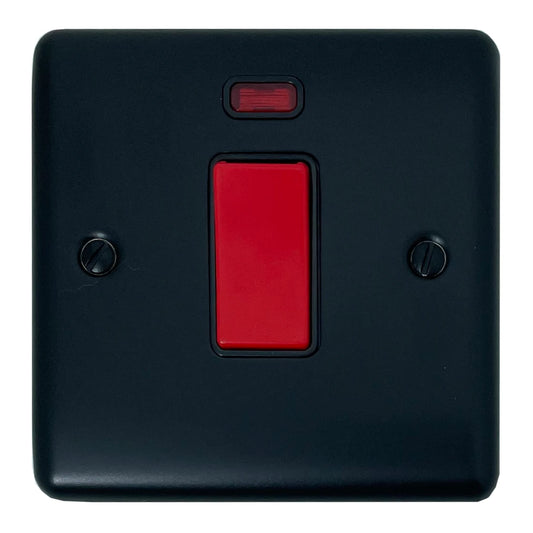 Basics Matt Black 45 Amp Switch