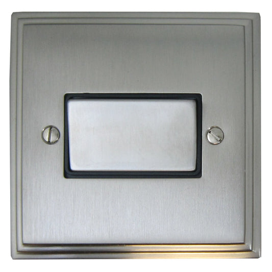 Victorian Satin Nickel Fan Isolator