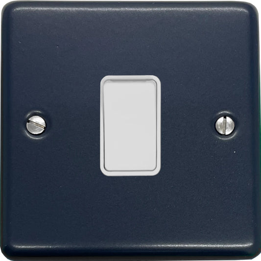 Contour Blue 1 Gang Switch