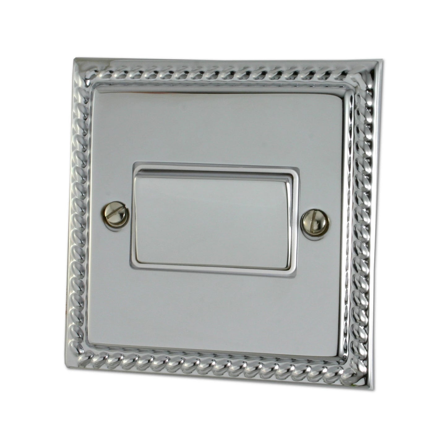 Georgian Polished Chrome Fan Isolator