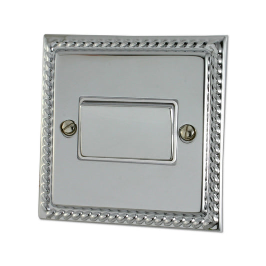 Georgian Polished Chrome Fan Isolator