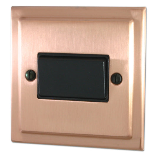 Victorian Rose Gold Fan Isolator