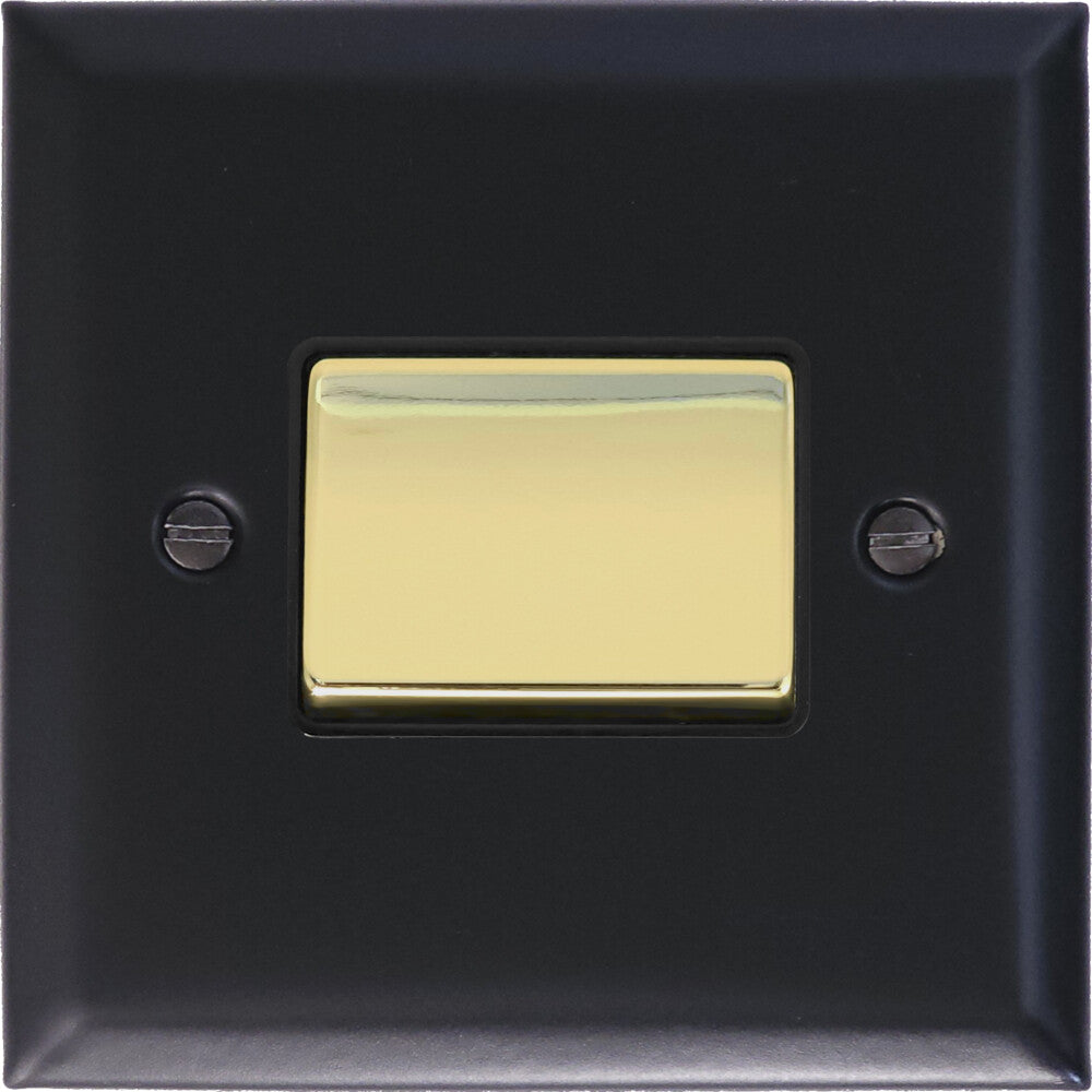 Spectrum Flat Black  Fan Isolator