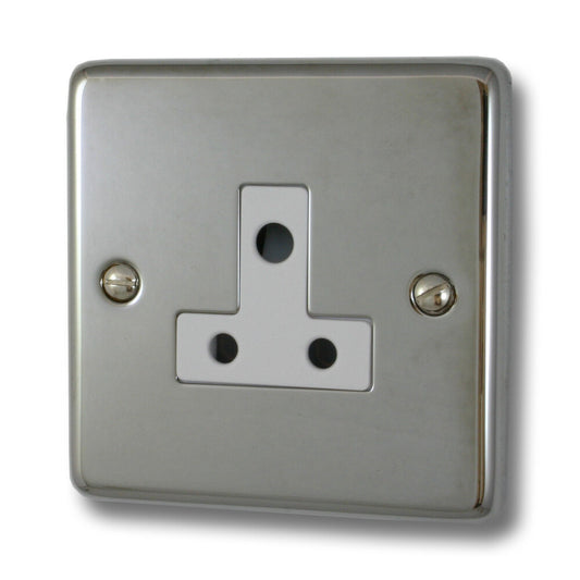 Contour Polished Chrome 5 Amp Socket