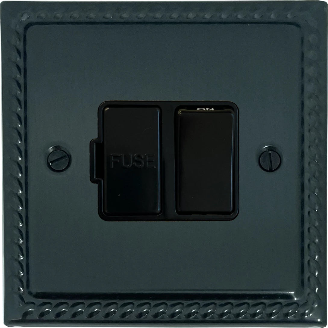 Georgian Black Bronze Switched Fused Spur (Black Switch)