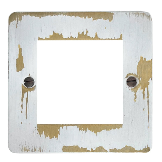 Flat Dover Bronze 1 Gang 2  Mod Euro
