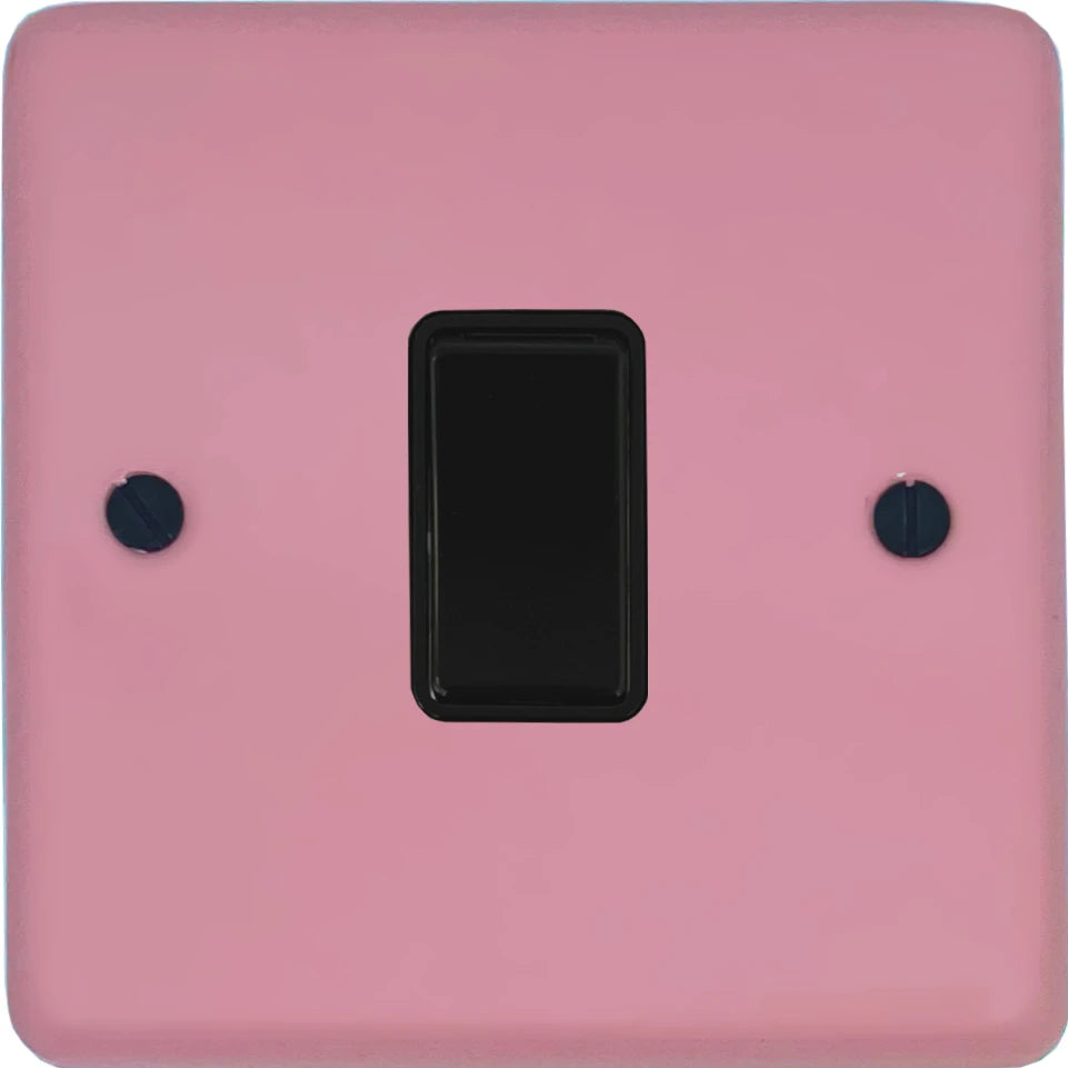 Contour Pink 1 Gang Switch