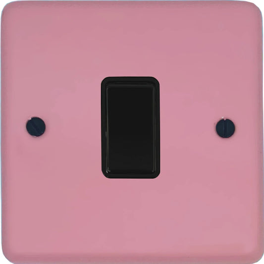 Contour Pink 1 Gang Switch