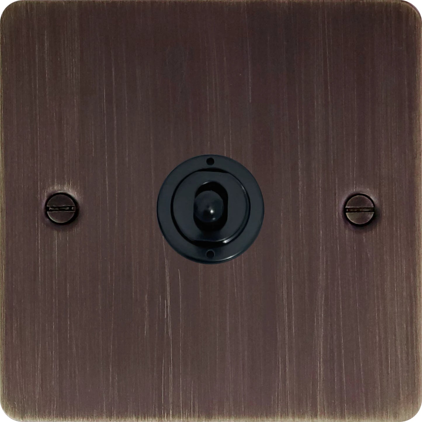 Flat Antique Copper Intermediate Toggle (Flat Black Toggle)