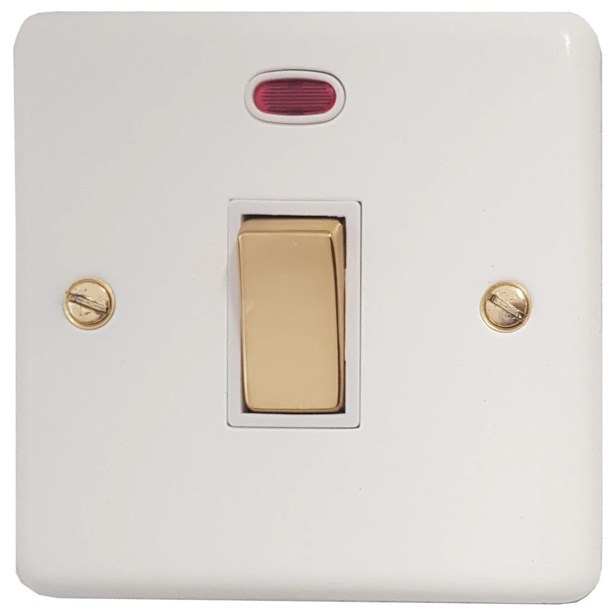 Contour Flat White Contour 20A Switch+ Neon