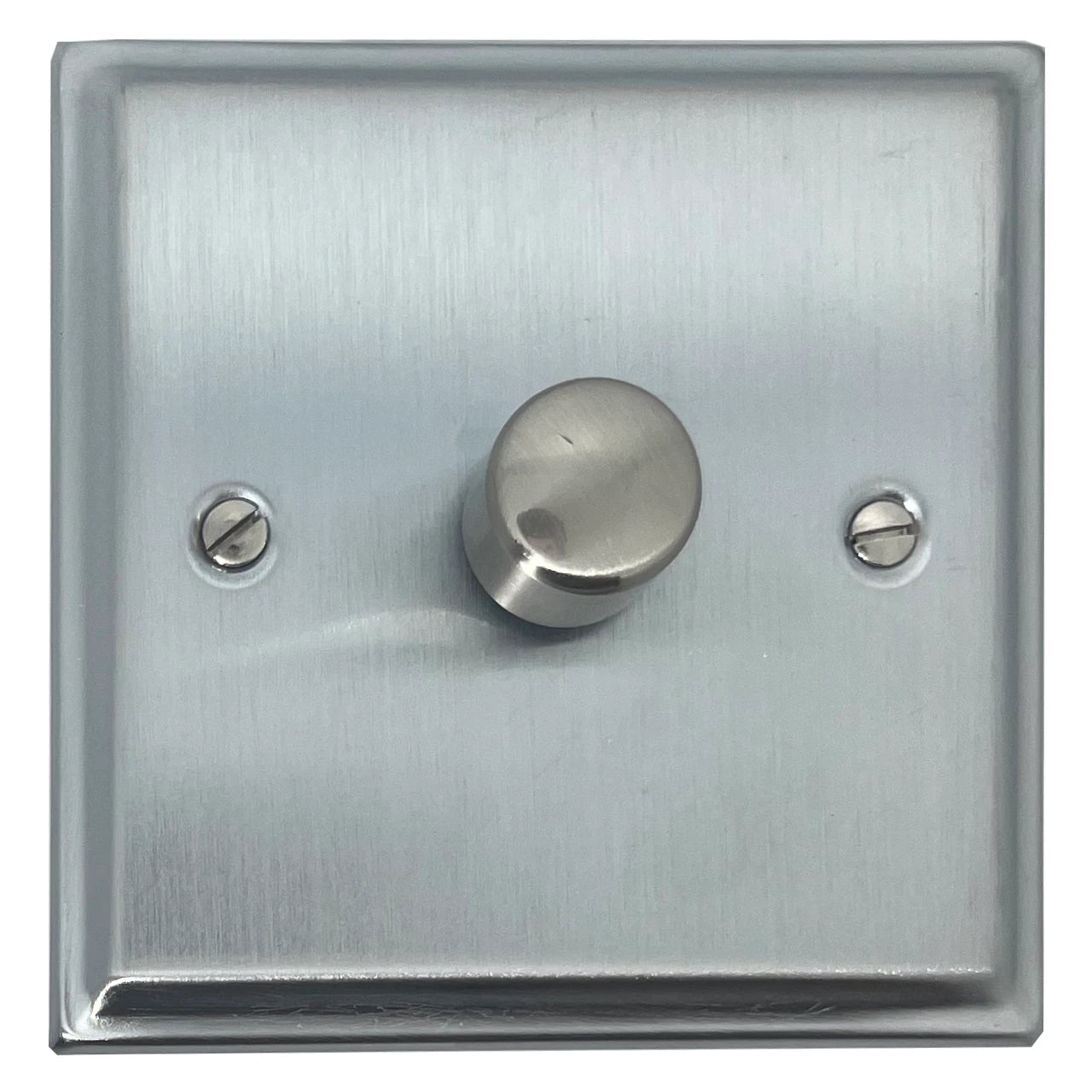 Deco Satin Chrome 1 Gang LED Dimmer