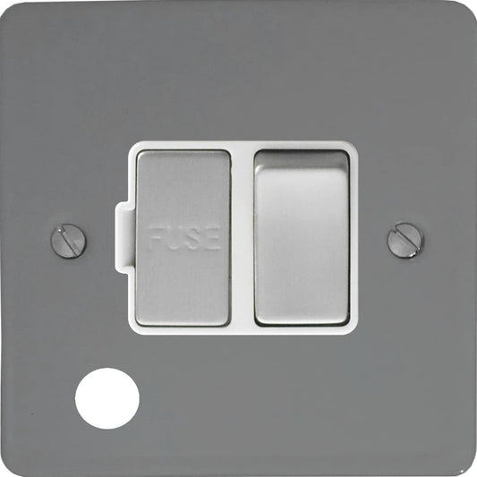 Flat Light Grey Swt Spur + Outlet