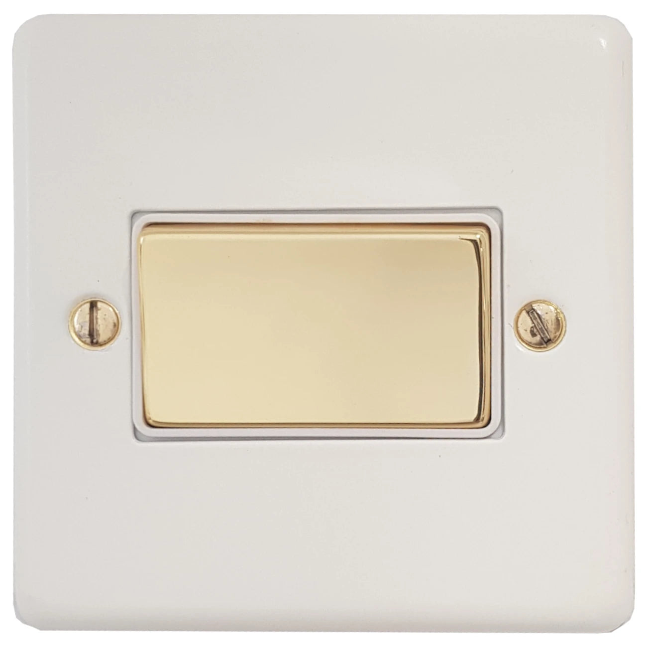 Contour Flat White Contour Fan Isolator
