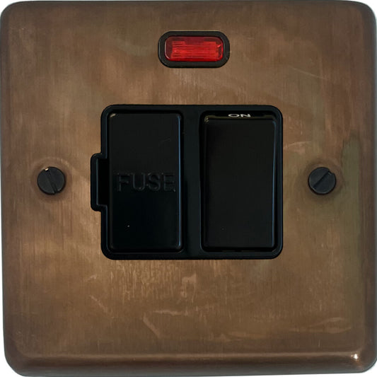 Contour Tarnished Copper Swt Fused Spur + Neon