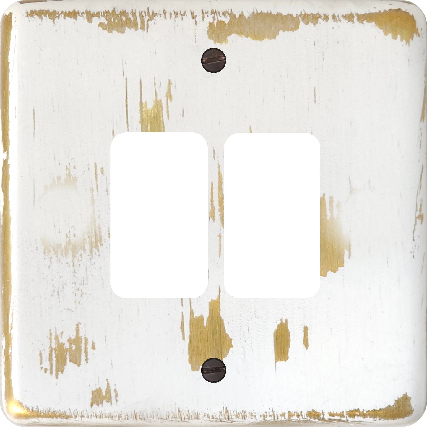 Contour Dover Bronze 2 Gang Grid Plate