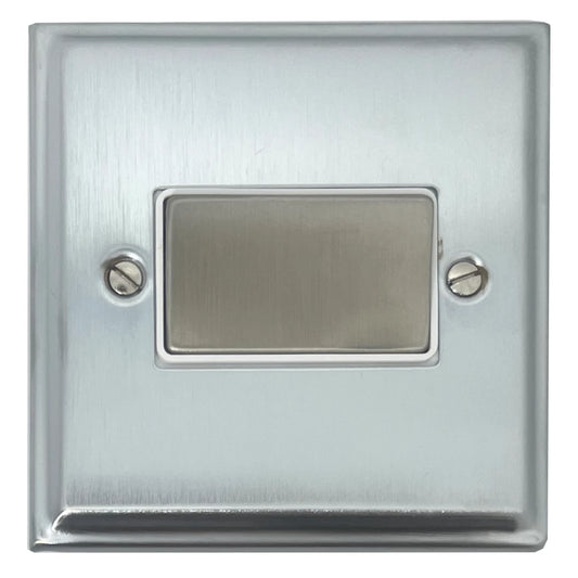 Deco Satin Chrome Fan Isolator