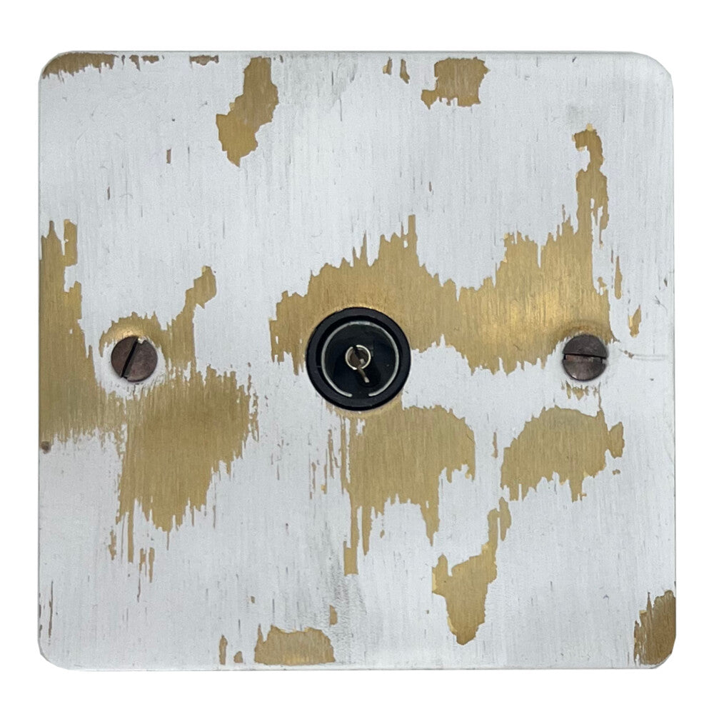 Flat Dover Bronze 1 Gang Coax Point
