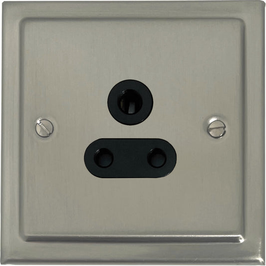 Victorian Satin Nickel 5A Socket