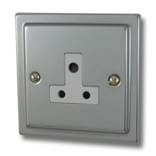 Victorian Polished Chrome 5A Socket