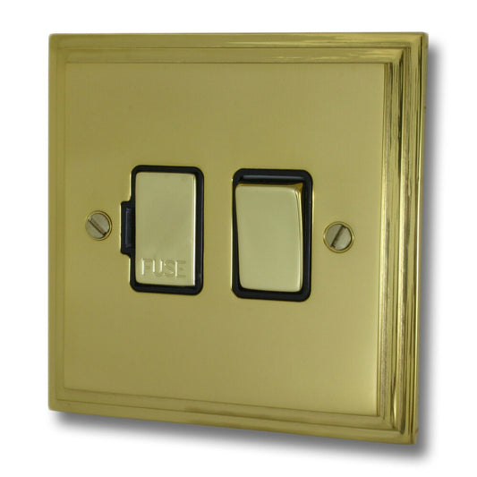 Victorian Polished Brass Swt. Fused Spur