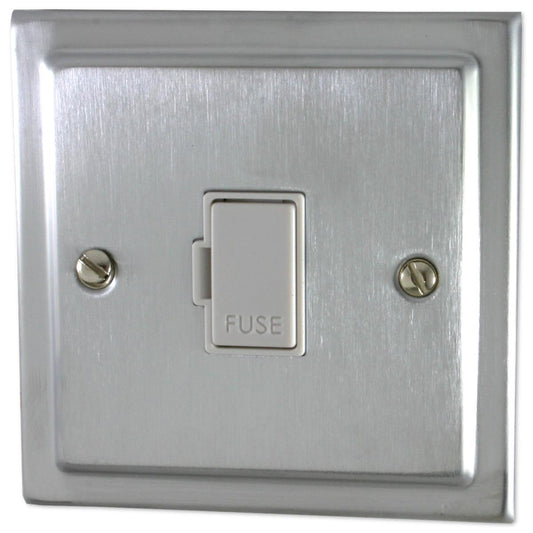 Victorian Satin Chrome Unswitched Spur