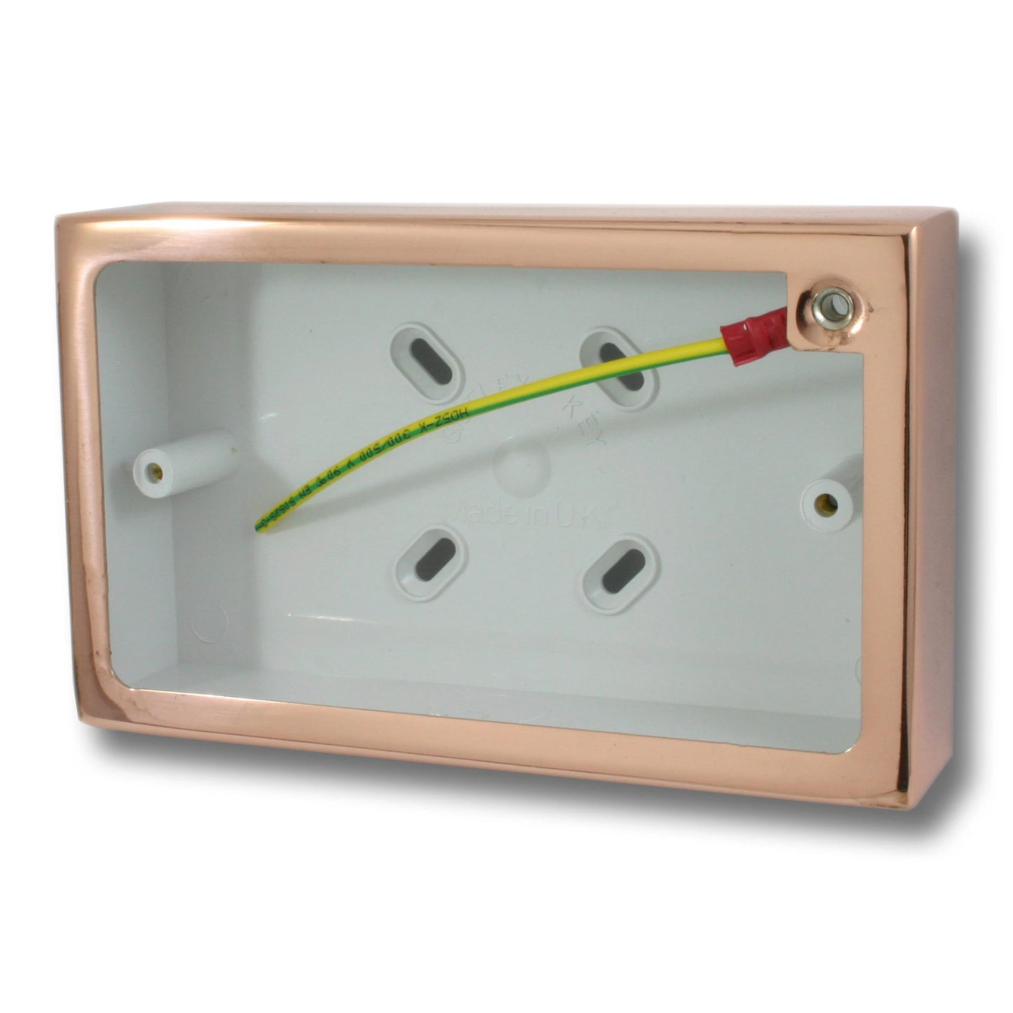 Double Bright Copper Pattress Box
