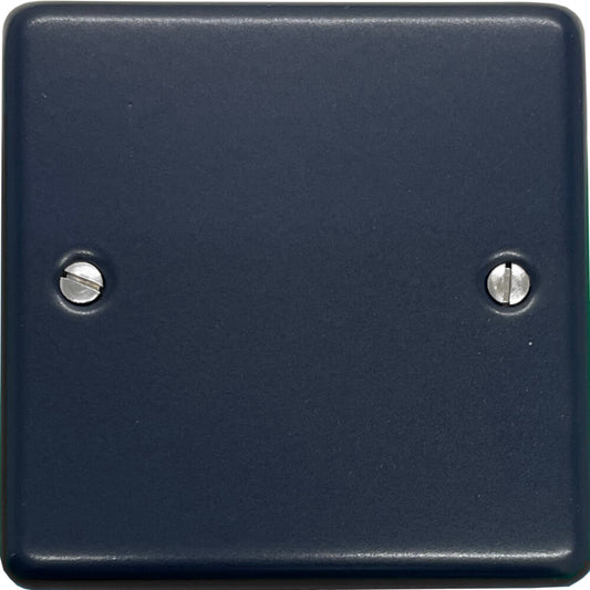 Contour Blue 1 Gang Blank
