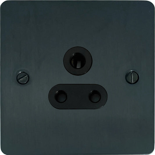 Flat Black Bronze 5A Socket