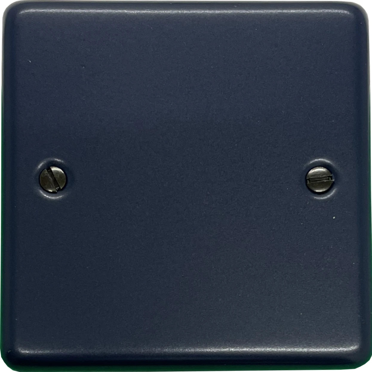 Contour Blue 1 Gang Blank