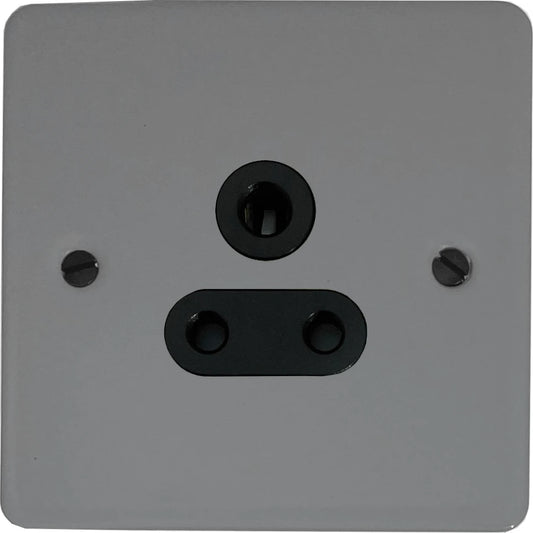 Flat Light Grey 5 Amp Socket