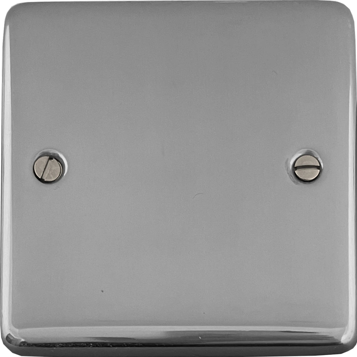 Contour Polished Chrome 1 Gang Blank