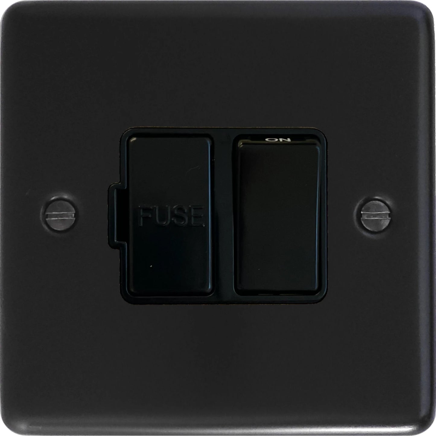 Contour Flat Black Switched Fuse Spur (Black Switch)