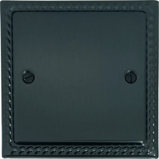 Georgian Black Bronze 1 Gang Blank