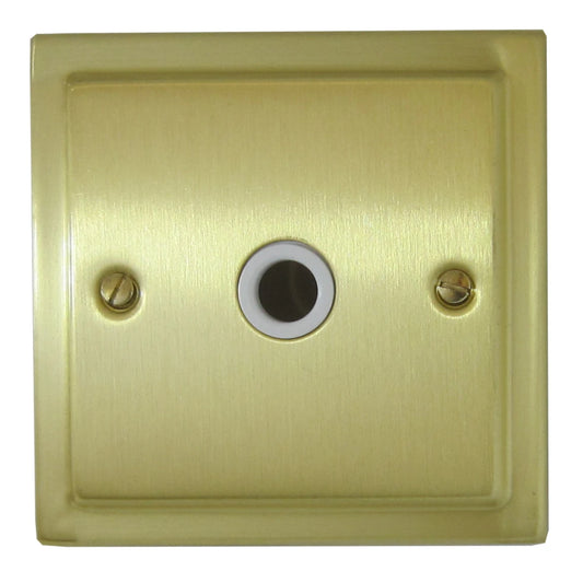 Trimline Satin Brass Flex Outlet