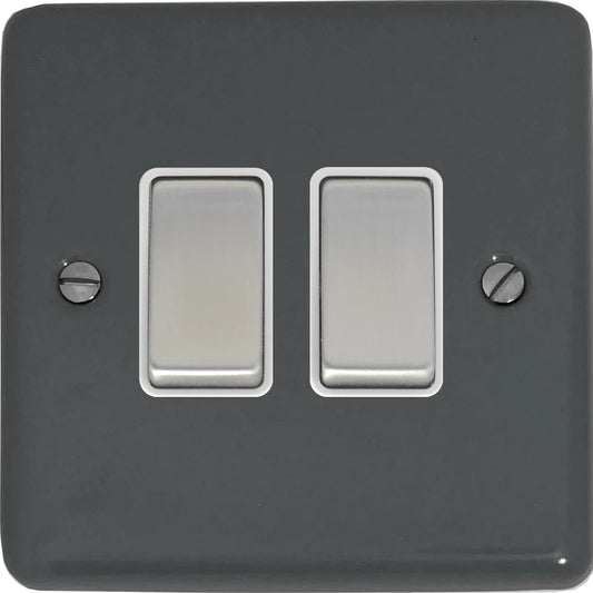 Contour Dark Grey 2 Way Switch