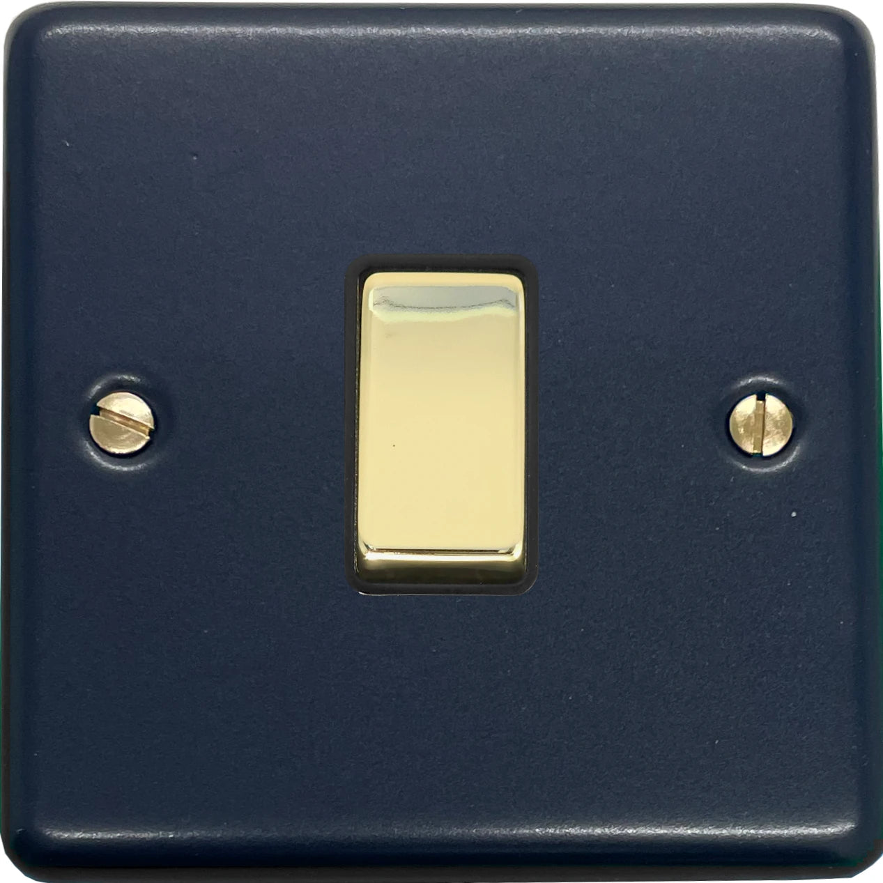 Contour Blue 1 Gang 2 Way Switch