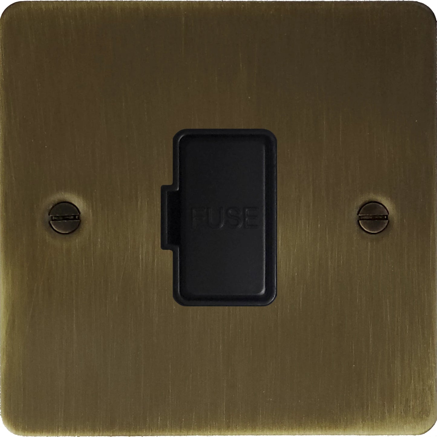 Flat Antique Brass Unswitched Spur